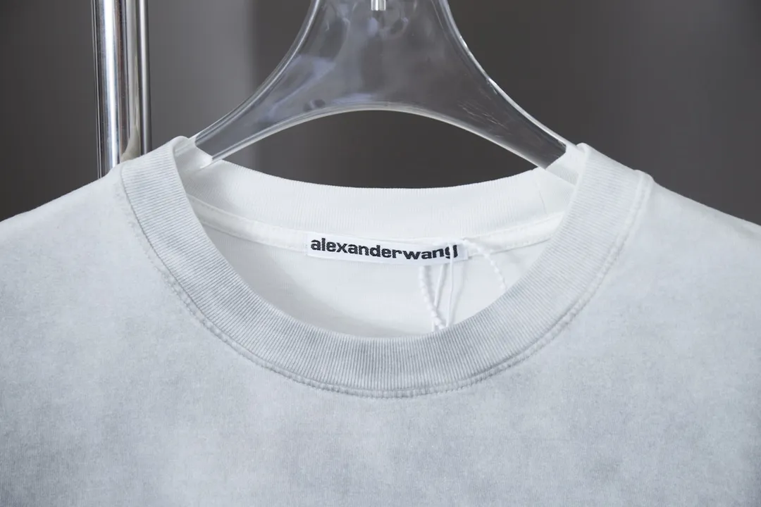 Alexarderwang 25SS New Arrival 100% 32 1X 1 ：Black/White/Blue/Green Size：S/M/L/XL